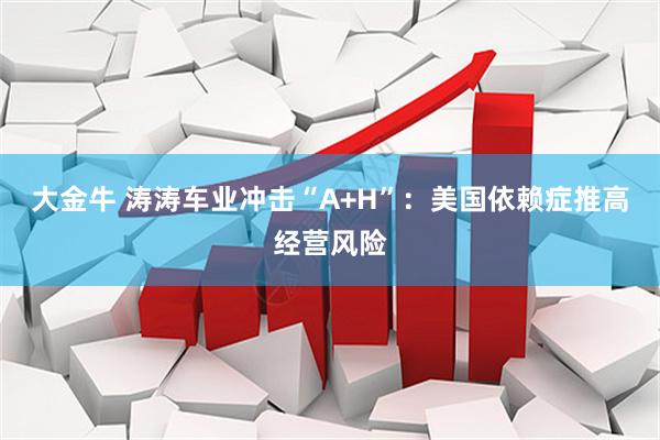 大金牛 涛涛车业冲击“A+H”：美国依赖症推高经营风险